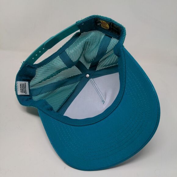 Bass Pro Shops Men's Snapback Hat Gone Fishing Trucker Cap Blue OSFM - Picture 9 of 12